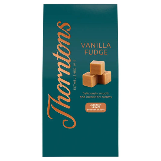 THORNTONS VANILLA FUDGE BOX 150G