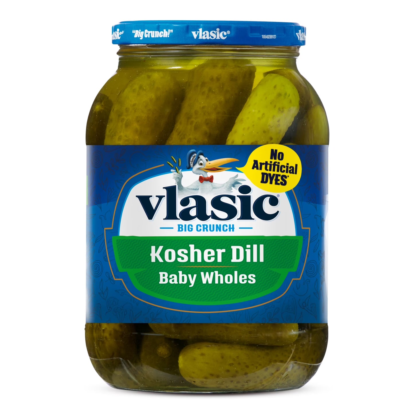 VLASIC WHOLE KOSHER BABY DILL WHOLES 946ML