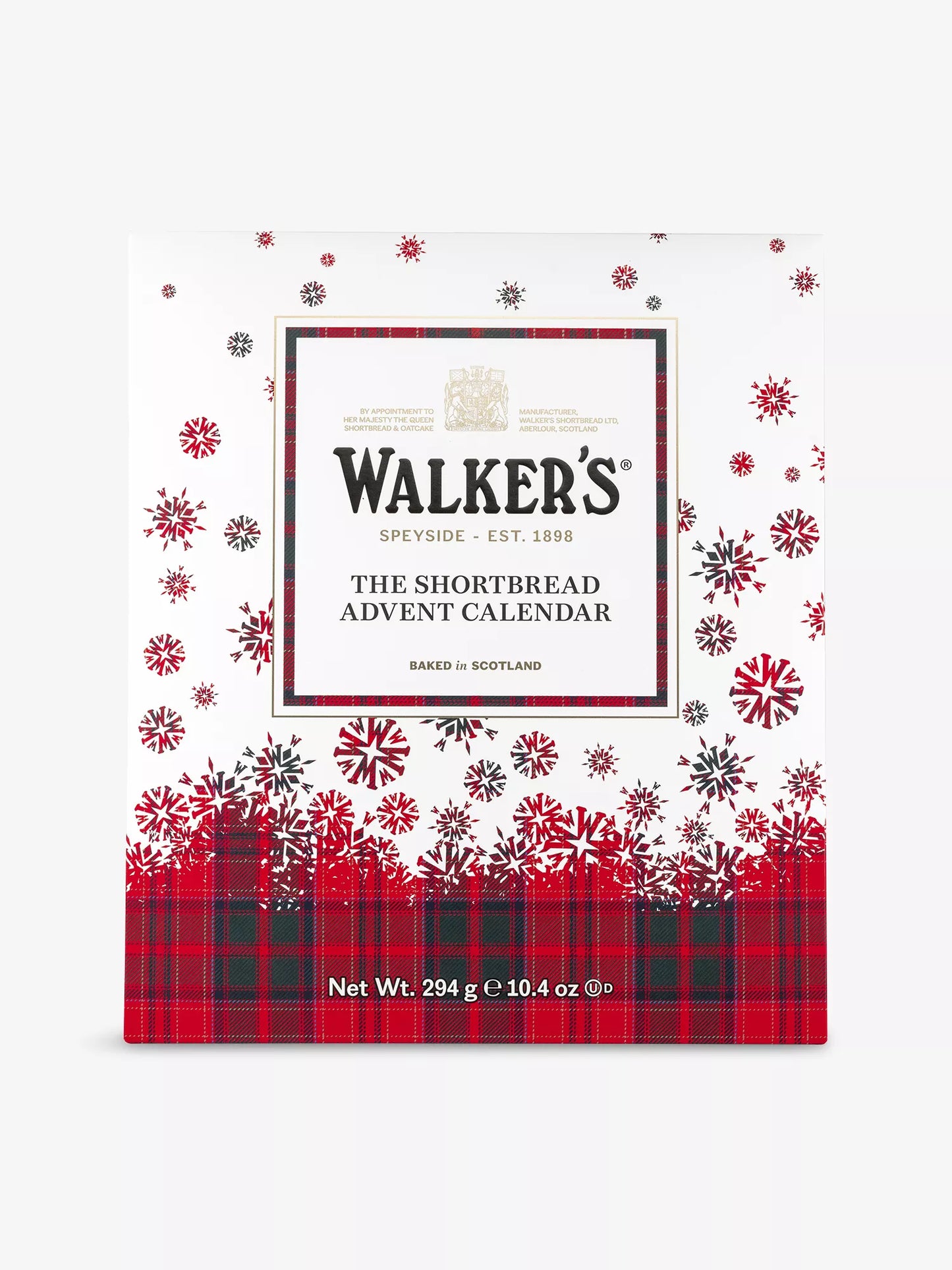 WALKERS SHORTBREAD ADVENT CALENDER 294G