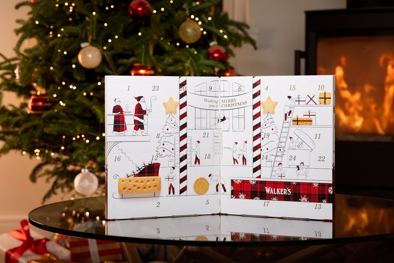 WALKERS SHORTBREAD ADVENT CALENDER 294G
