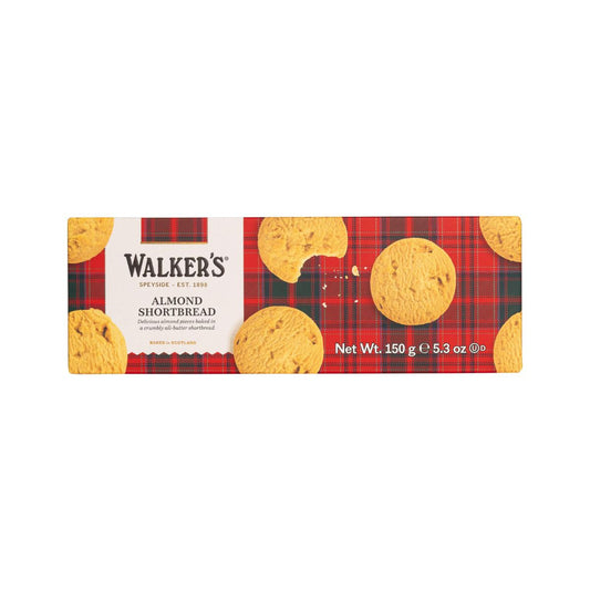 WALKERS SHORTBREAD ALMOND 150G