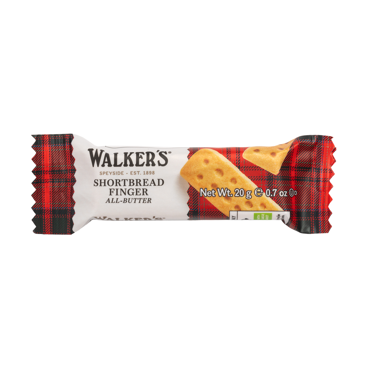 WALKERS SHORTBREAD FINGER 20G