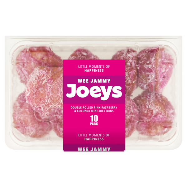 WEE JOEYS RASPBERRY & COCONUT 10 PACK