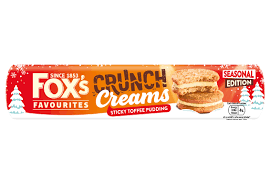 FOXS STICKY TOFFEE PUDDING BISCUITS 200G