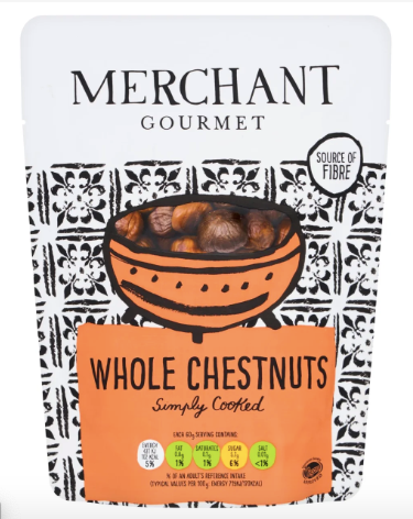 MERCHANT GOURMET WHOLE CHESTNUTS 180G